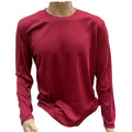 Long Sleeve Work Tee Burgundy